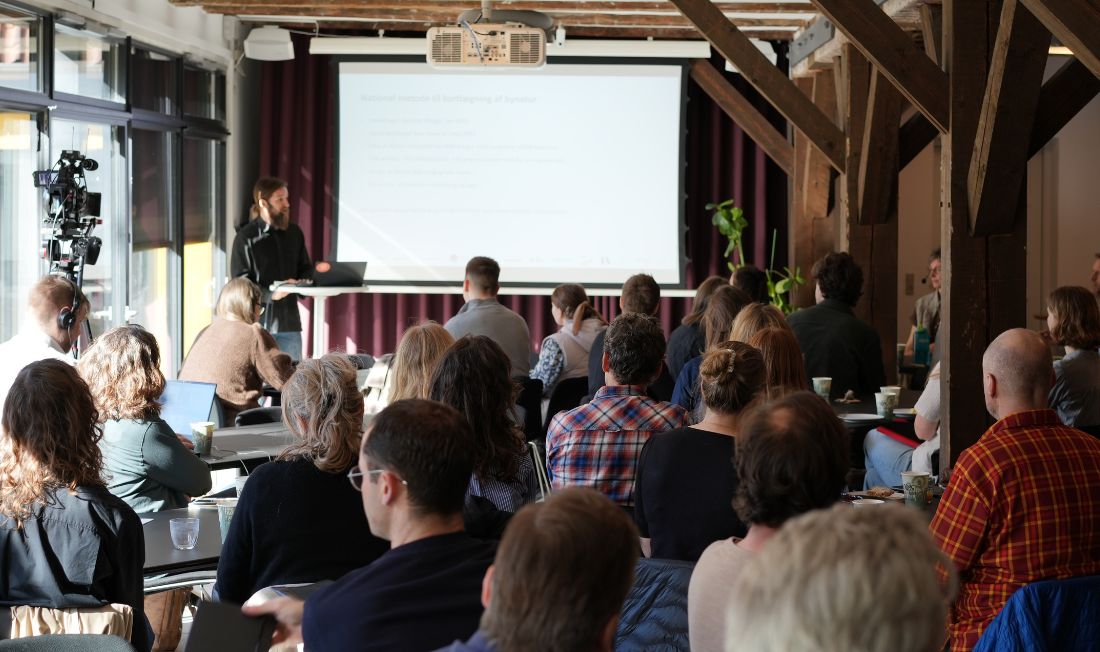 Lancering af opdateret national metode for kortlægning af bynatur 29. april 2024, København