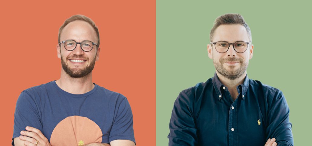 Malte Frederiksen, Ento.ai, og Anders Holm Jørgensen, proprty.ai