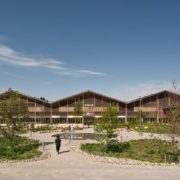 LKR Innovation House viser, hvordan VELUX transformerer eksisterende bygninger til moderne og bæredygtige rammer med fokus på genbrug, trivsel og innovation. Foto Adam Mørk